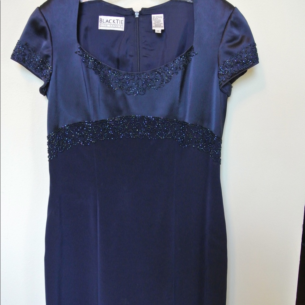 Navy Fancy Gown